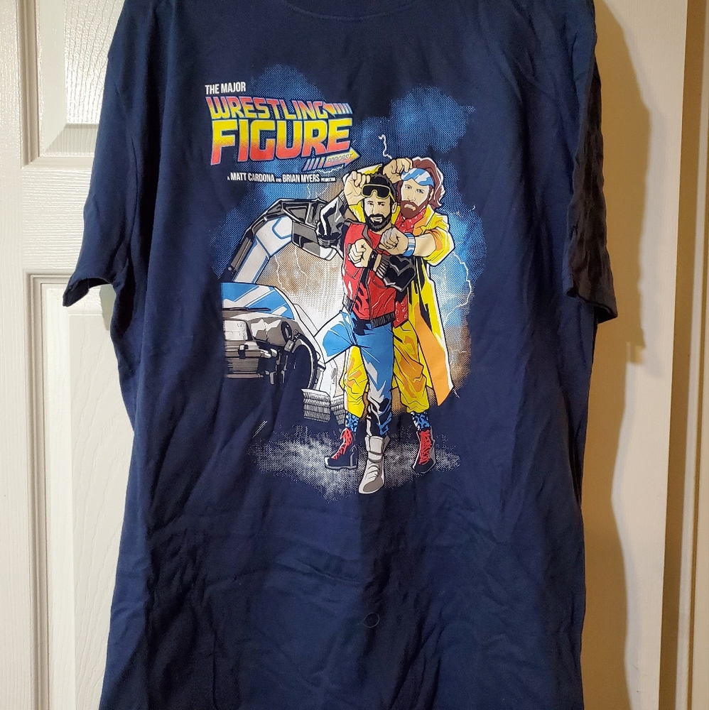 "Back in Time" Ryder & Hawkins t-shirt from Pro Wrestling Crate